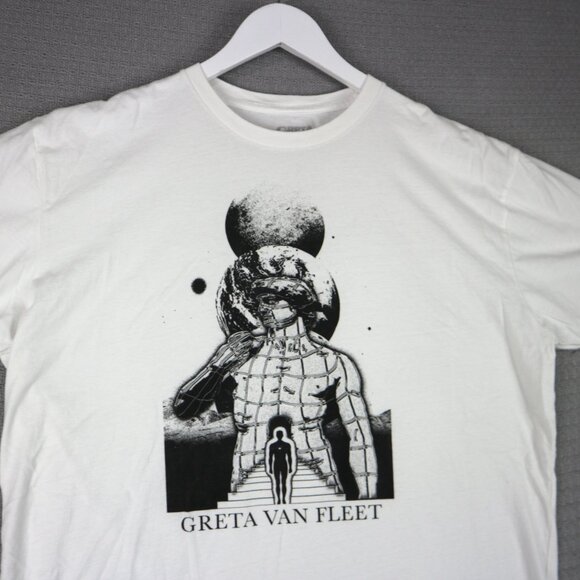 Greta Van Fleet Dreams in Gold Tour Mens XL - Picture 3 of 5